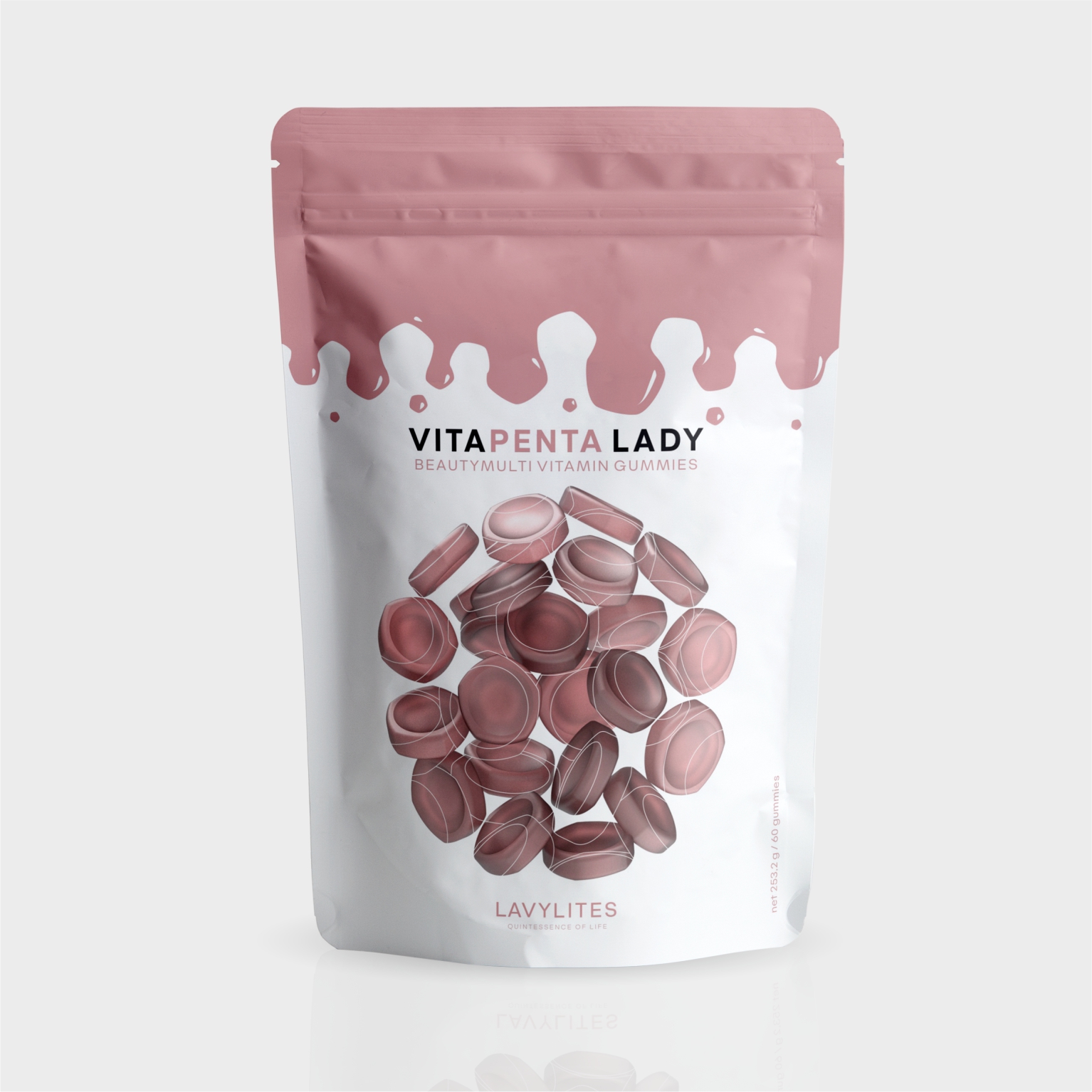Vitapenta Lady Multivitamin-Fruchtgummi für Frauen