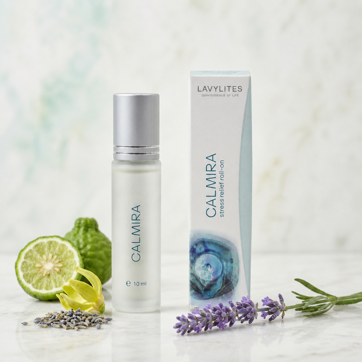 CALMIRA – Stress Relief Roll-on mit Pfefferminze, Lavendel & römischer Kamille 10ml